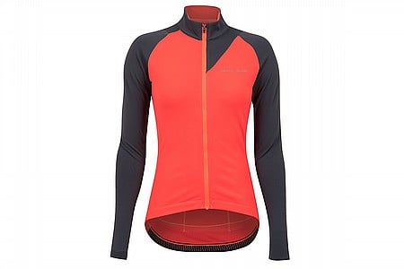 louis garneau mens cycling jersey medium half zip up w/ back pockets  red/black