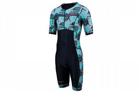 ZONE3 Mens Activate+ Momentum II Short Sleeve Trisuit