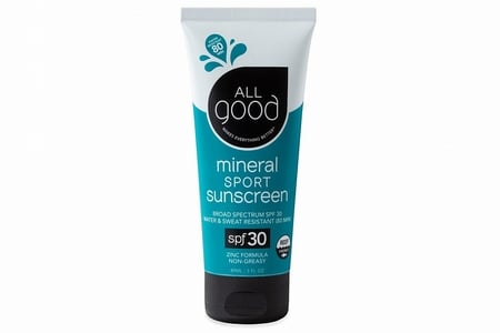 All Good Products Sport Mineral Sunscreen Lotion SPF30