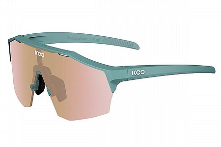 KOO ALIBI サングラスGREY MATT/TURQUOISE 試着のみ KOO Alibi in Grey Matte Turquoise – DSTNC