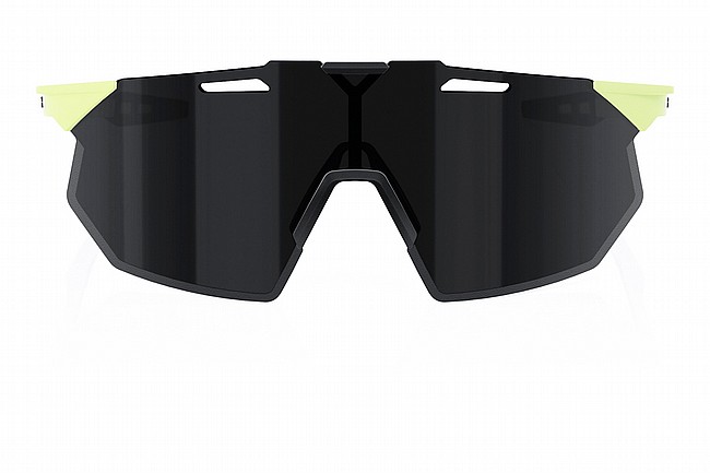 100% Hypercraft SQ Sunglasses  Soft Tact Glow/Black Mirror Lens