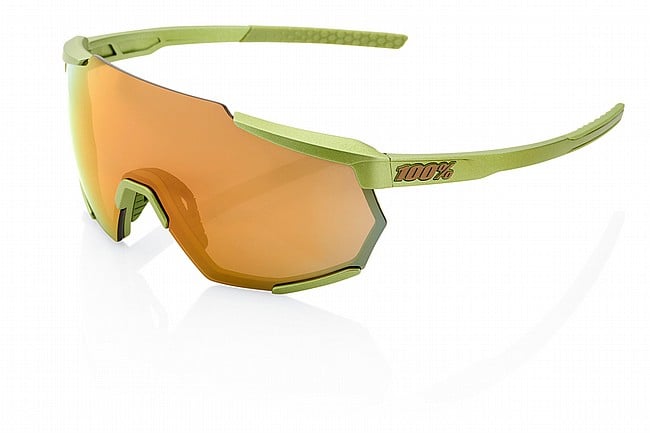 100% Racetrap 2.0 Sunglasses Matte Metallic Viperidae/Bronze Multilayer Mirror 