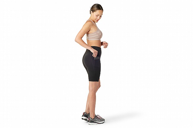 Smartwool Womens Merino Sport Training Short ( No Pad ) Black