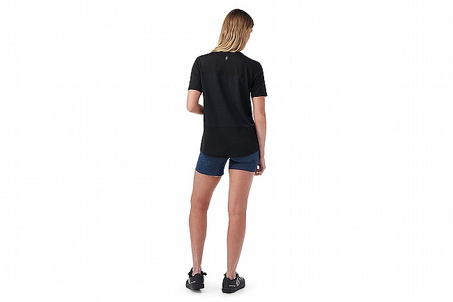Smartwool Womens Mountain Bike Short Sleeve Jersey Black