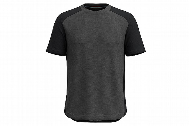 Smartwool Mens Active Mesh Short Sleeve (Past Season Color) Charcoal Heather