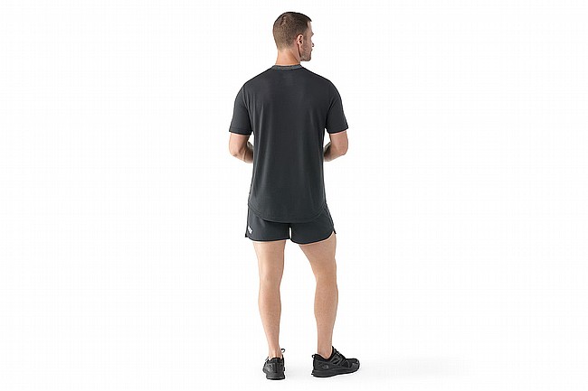 Smartwool Mens Active Mesh Short Sleeve (Past Season Color) Charcoal Heather