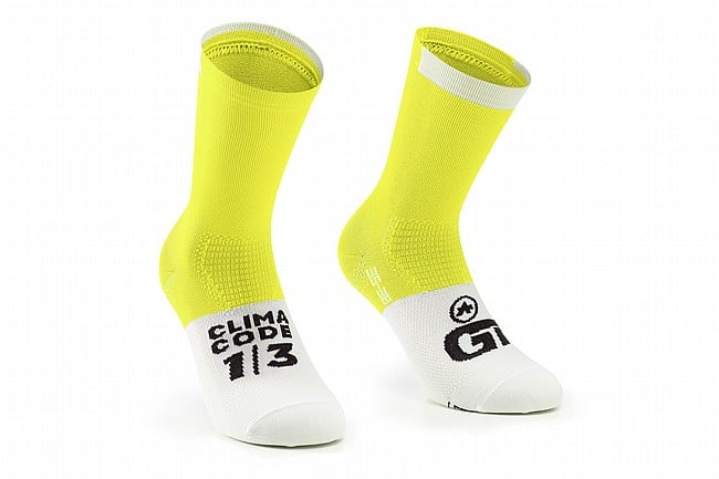 Assos  GT Socks Optic Yellow