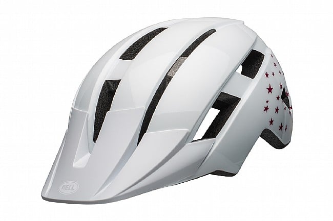 Bell Sidetrack II Youth MIPS Helmet (2020) White Stars