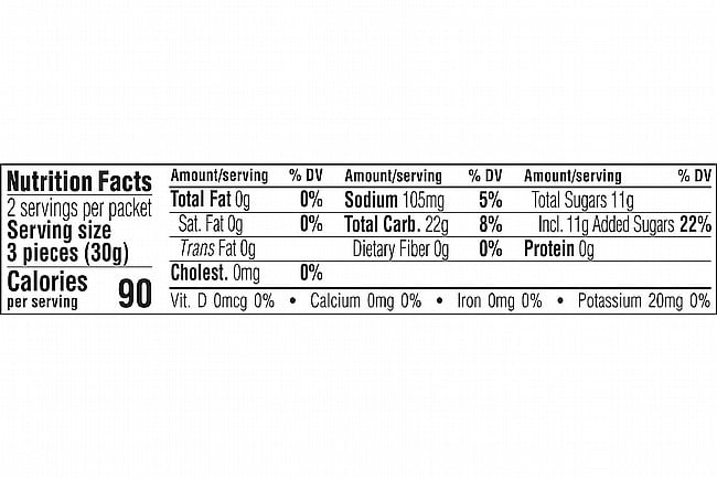Clif Shot Bloks Energy Chews (Box of 18) 