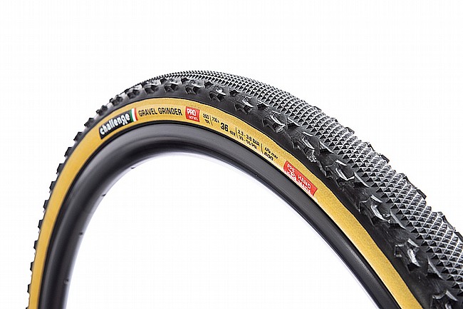 Challenge Gravel Grinder PRO Tire 700 x 36mm - Black/Tan