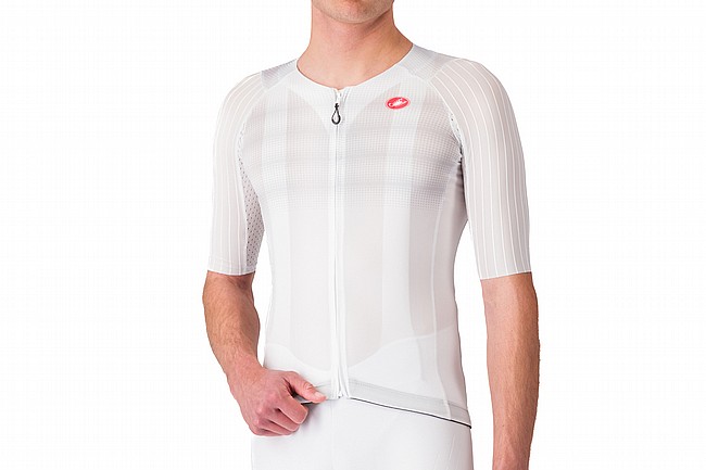 Castelli Mens Aero Race 8S Jersey White