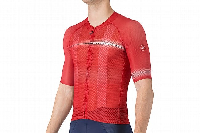 Castelli Mens Climbers A/C Jersey Red/Black