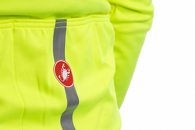 Castelli Mens Fondo 2 Jersey LTD Yellow Fluo/Reflex