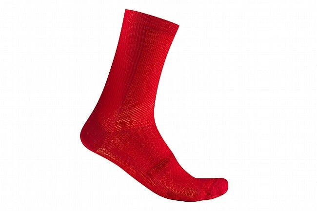 Castelli Espresso 18 Sock Rich Red