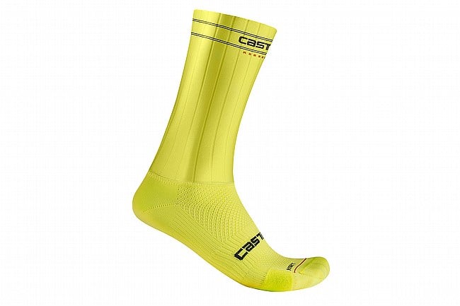 Castelli Fast Feet 3 Sock Electric Lime