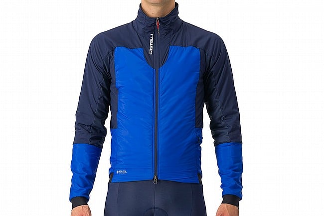 Castelli Mens Fly Thermal Jacket Vivid Blue/Belgian Blue