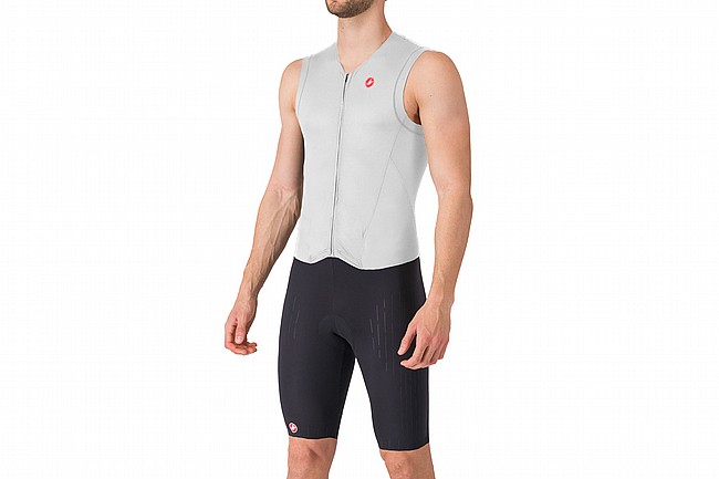 Castelli Mens Free Sanremo 3 Sleeveless Suit White/Black