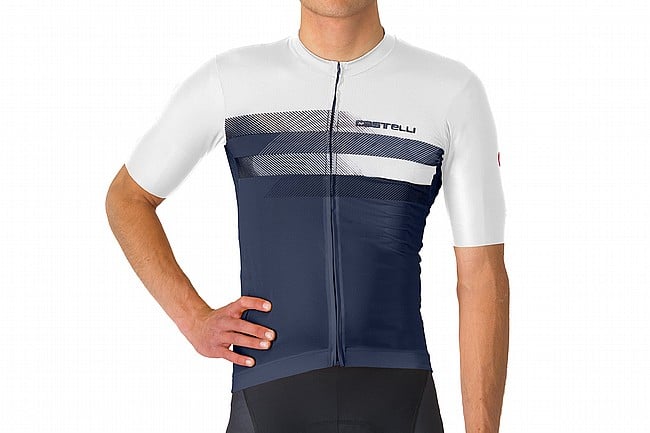 Castelli Mens Simbolo Jersey Belgian Blue/White