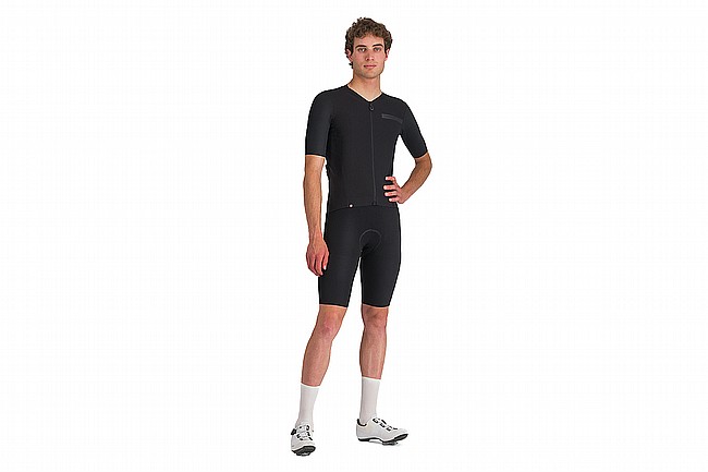 Castelli Mens Premio Evo Jersey Light Black/Black