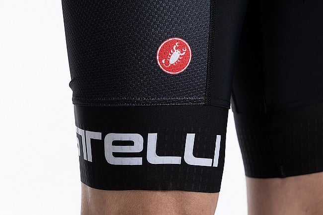 Castelli Mens Competizione 2 Bibshort LTD Black/Silver/Gray