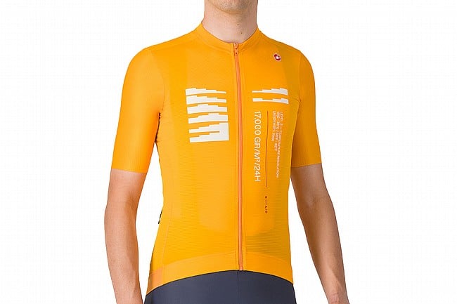 Castelli Mens Espresso R-A/D Jersey Vivid Orange