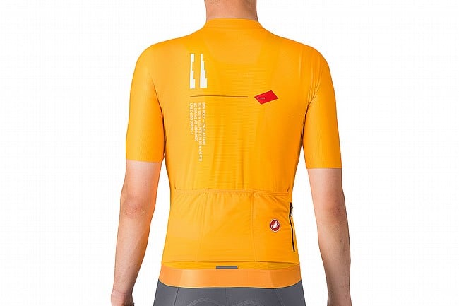 Castelli Mens Espresso R-A/D Jersey Vivid Orange