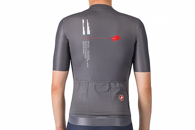 Castelli Mens Espresso R-A/D Jersey Smokey Grey