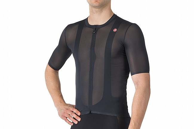 Castelli Mens Superleggera A/C Jersey Light Black