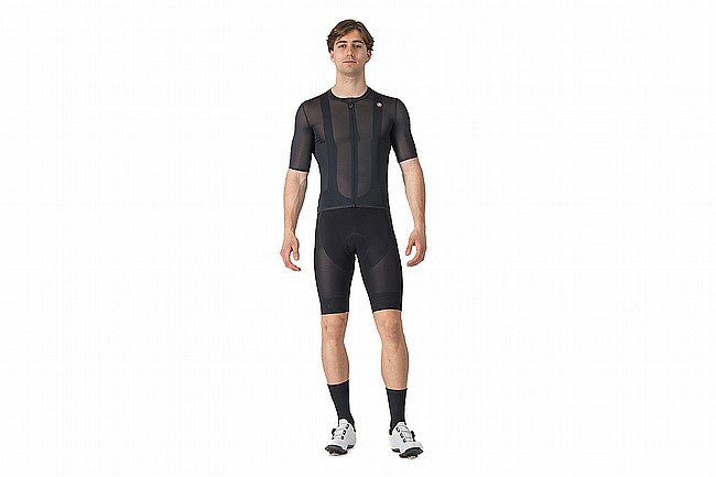 Castelli Mens Superleggera A/C Jersey Light Black