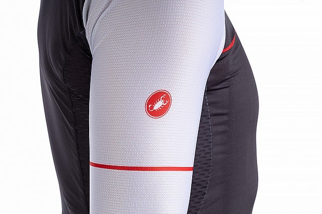 Castelli Mens Competizione 3 Jersey LTD Dark Gray/Silver Gray/Red