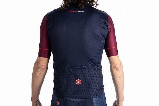 Castelli Mens Competizione 3 Jersey LTD Belgian Blue/Bordeaux Red