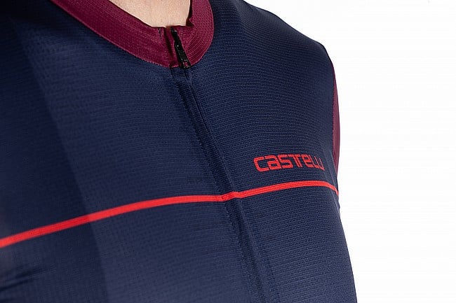 Castelli Mens Competizione 3 Jersey LTD Belgian Blue/Bordeaux Red