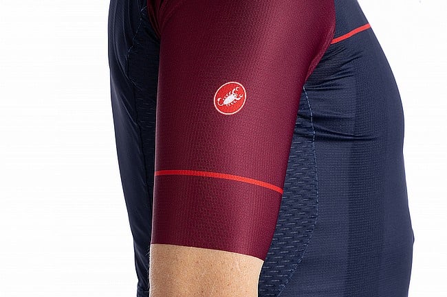 Castelli Mens Competizione 3 Jersey LTD Belgian Blue/Bordeaux Red