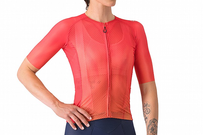 Castelli Womens Climbers A/C Jersey Hibiscus