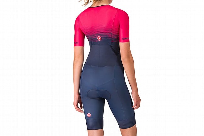 Castelli Womens Core Tri Suit Short Sleeve Belgian Blue/White