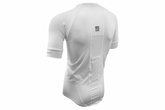 De Soto Mens Skin Cooler Short Sleeve Ultra Top White