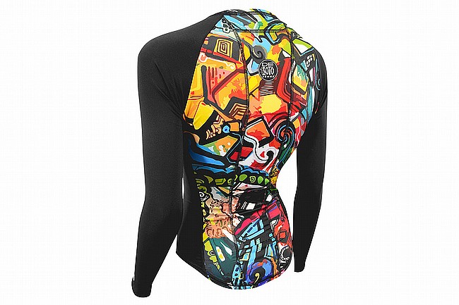 De Soto Womens Skin Cooler Long Sleeve Top Entropy of Color