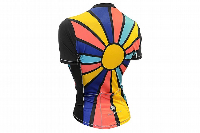 De Soto Womens Skin Cooler Full Zip Tri Top Sunrise