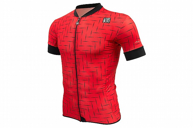 De Soto Mens Skincooler Full Zip Tri Top Red Laser