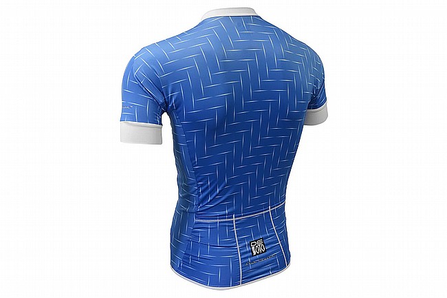 De Soto Mens Skincooler Full Zip Tri Top Royal Laser