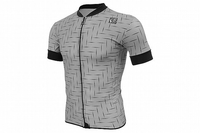 De Soto Mens Skincooler Full Zip Tri Top Graphite Laser