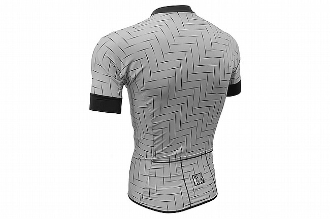 De Soto Mens Skincooler Full Zip Tri Top Graphite Laser