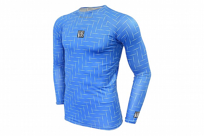 De Soto Mens Skin Cooler Long Sleeve Ultra Top Royal Laser