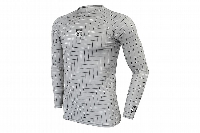 De Soto Mens Skin Cooler Long Sleeve Ultra Top Graphite Laser