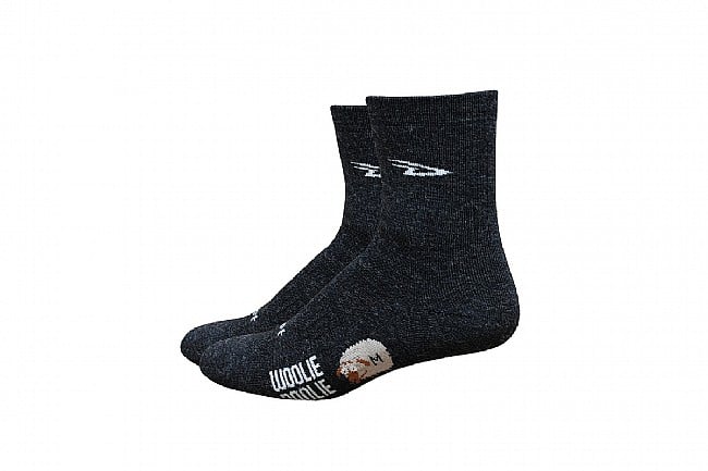 DeFeet Woolie Boolie 4 Inch Sock Charcoal