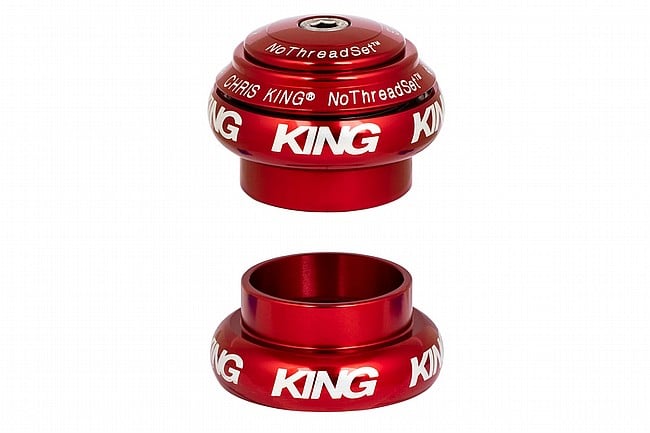 Chris King NoThreadSet 1 1/8" Red - Polished