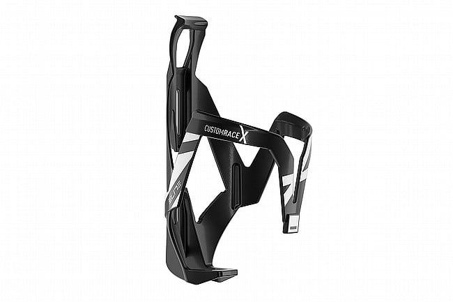 Elite Custom Race X Bottle Cage Black Glossy/White
