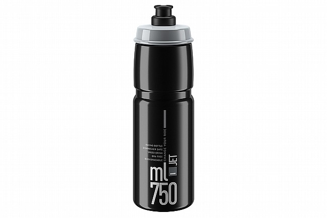 Elite Jet Water Bottle (750 ml) Black/Grey