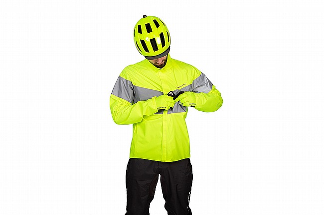 Endura Urban Luminite EN1150 Waterproof Jacket Hi-Viz Yellow