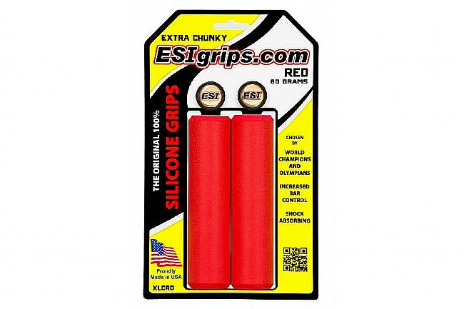 ESI Extra Chunky Grips Red